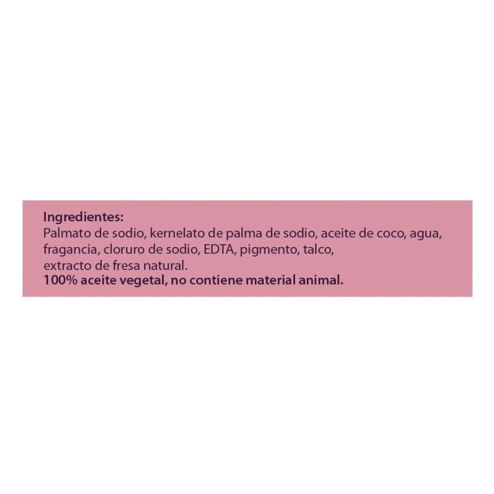 Jabón frutal con extracto de fresa Marwa (100 g / 3.5 oz) - Miniatura 3