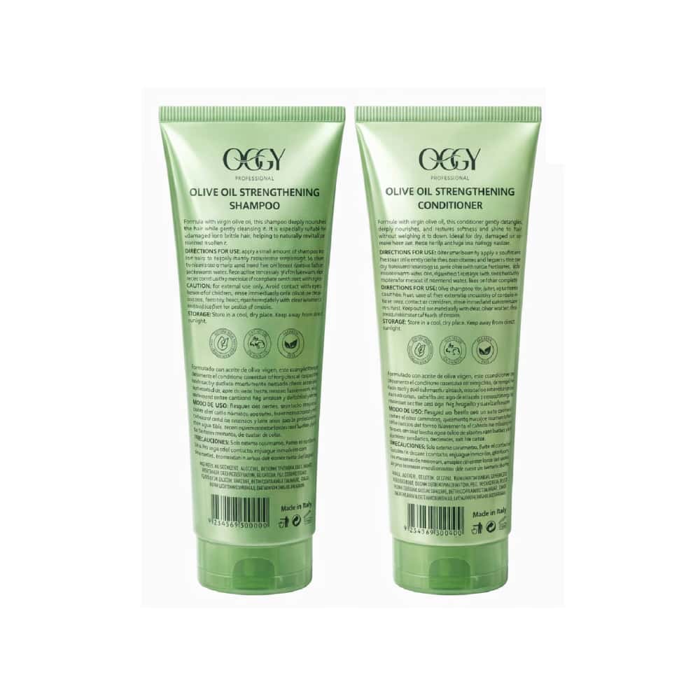 Set de champú y acondicionador con aceite de oliva Ocgy Professional - Miniatura 4