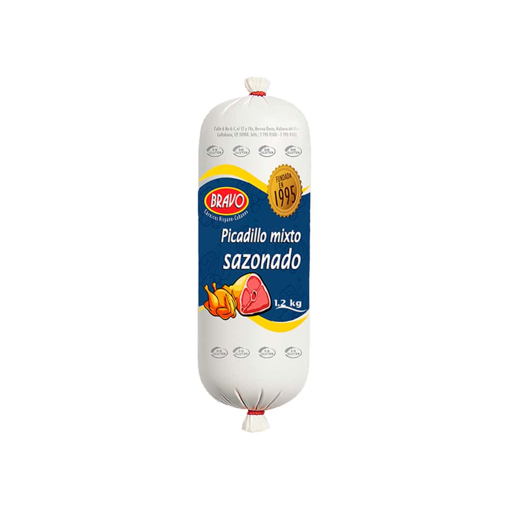 Picadillo mixto sazonado Bravo (1.2 kg / 2.64 lb) - Miniatura 6