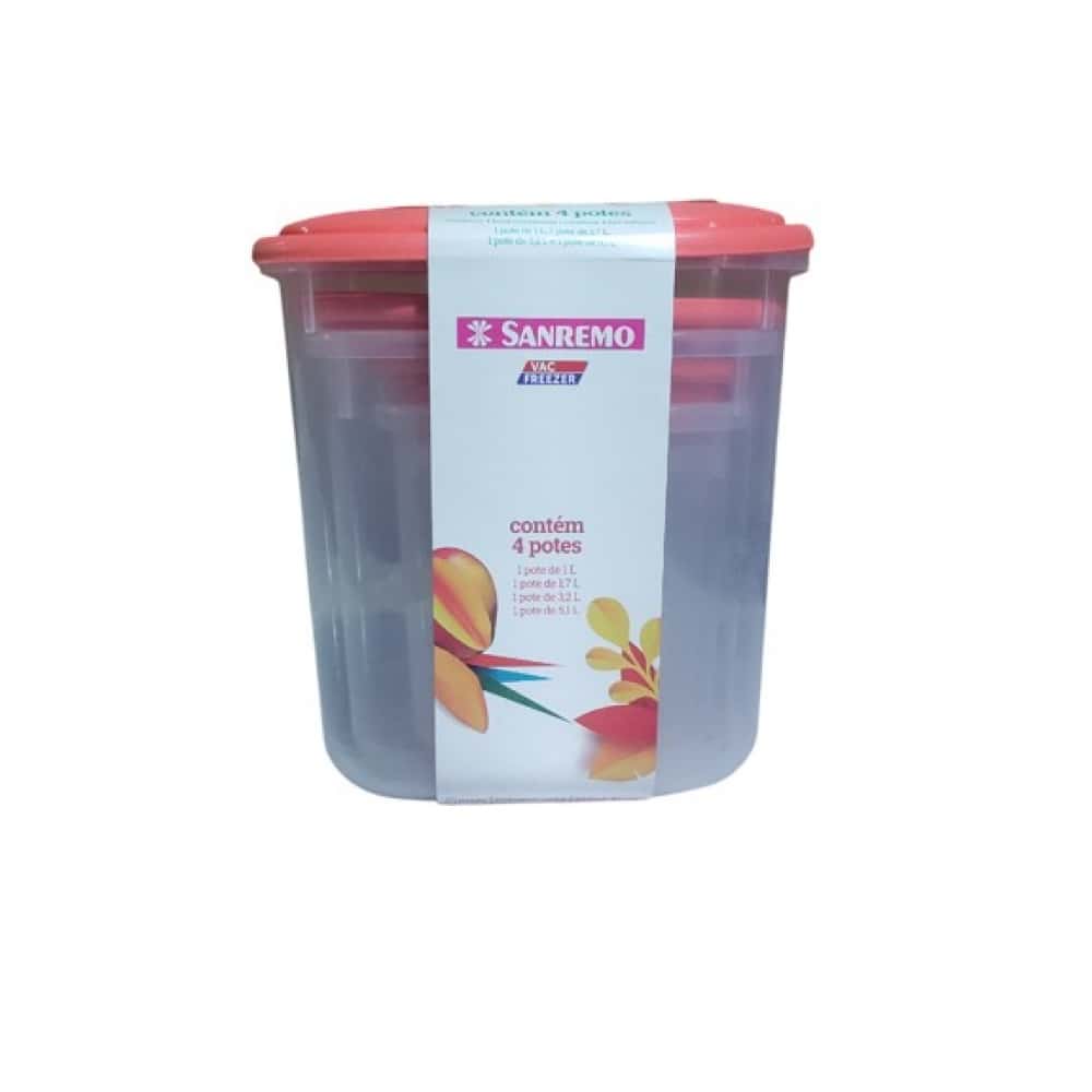Contenedores plásticos de alimentos modelo SR485/2C Sanremo - Miniatura 1