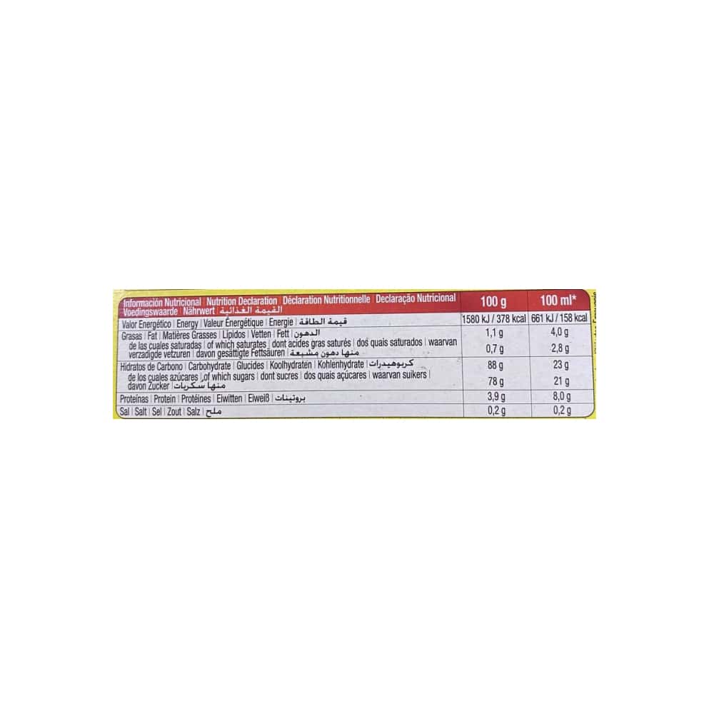 Flan sabor chocolate Calnort (130 g / 4.59 oz) - Miniatura 4
