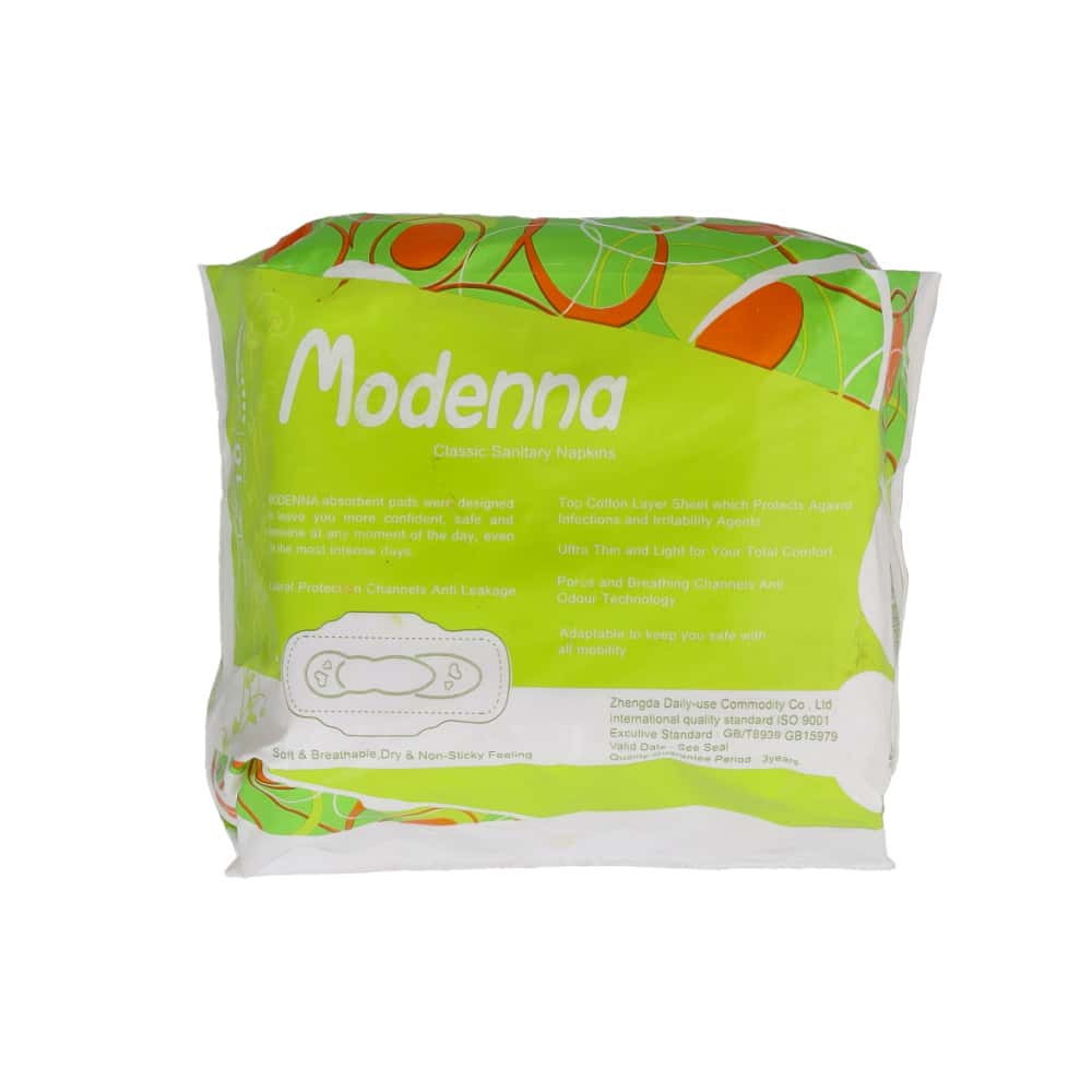Almohadillas sanitaria súper absorbentes Modenna (10 U) - Miniatura 2