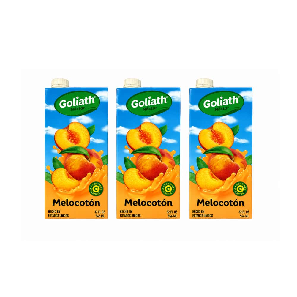 Néctar de melocotón Goliath (3 x 946 ml) - Miniatura 1
