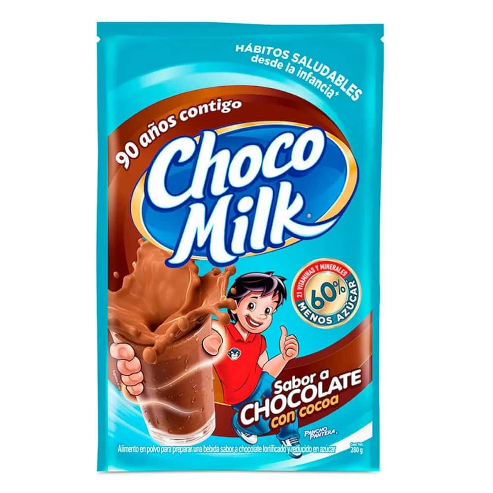 Chocolate en polvo Choco Milk (280 g / 9.88 oz) - Miniatura 1