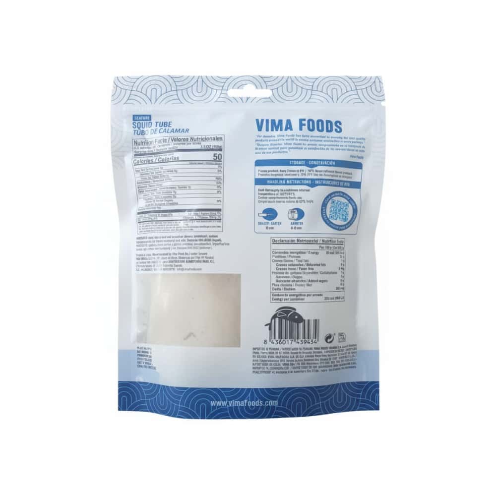 Tubo de calamar vima foods (454 g / 1 lb) - Miniatura 2