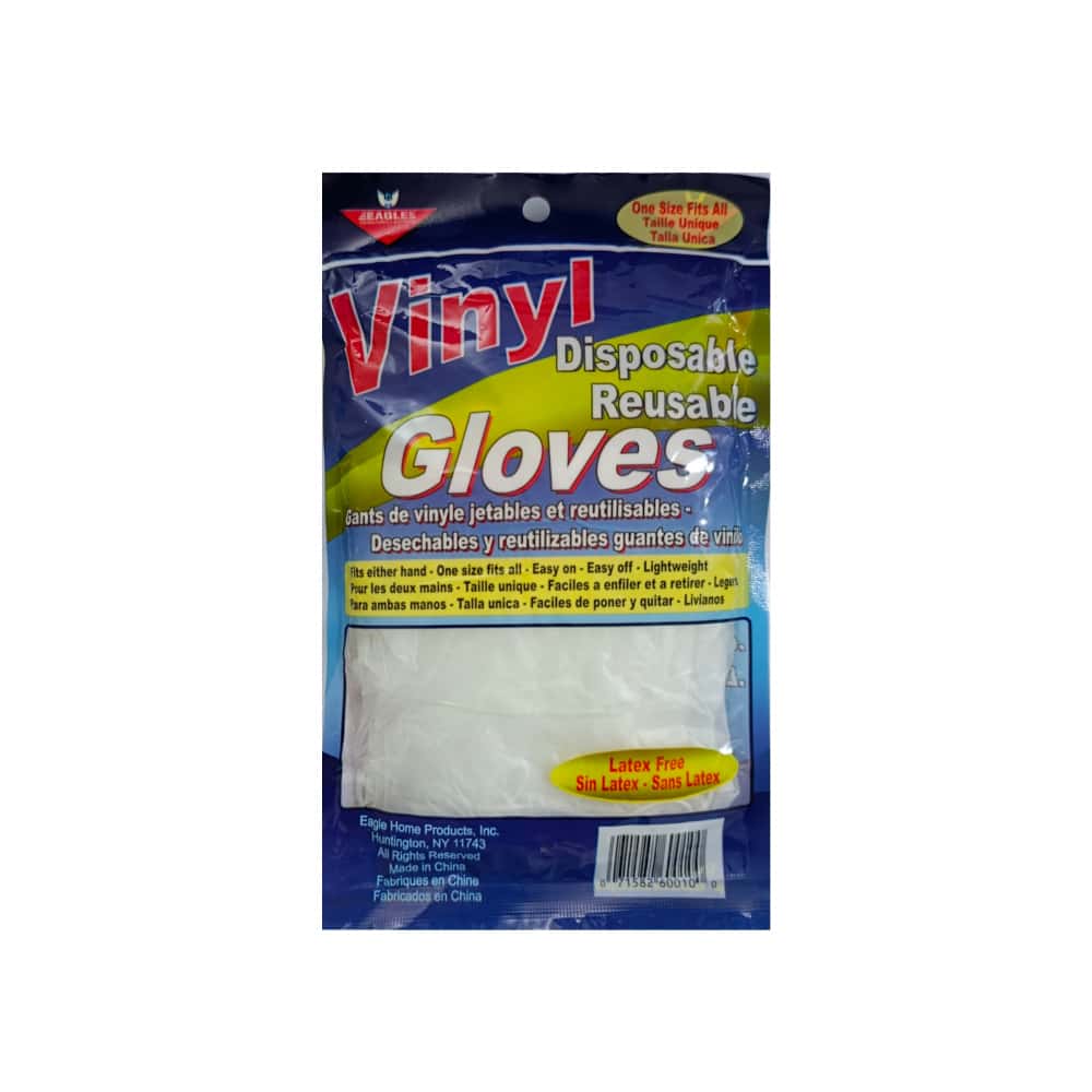 Guantes reutilizables de vinilo Eagle (10 U) - Miniatura 2