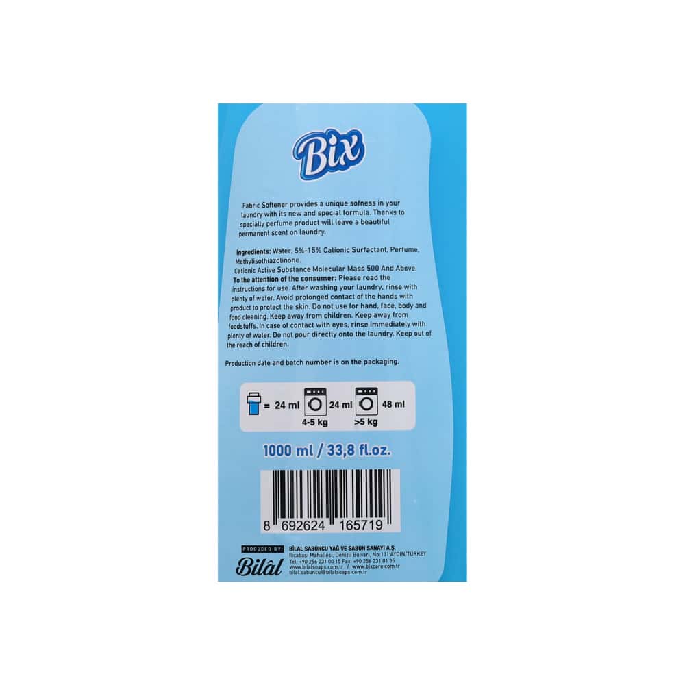 Suavizante para ropa Bix (1 L) - Miniatura 4