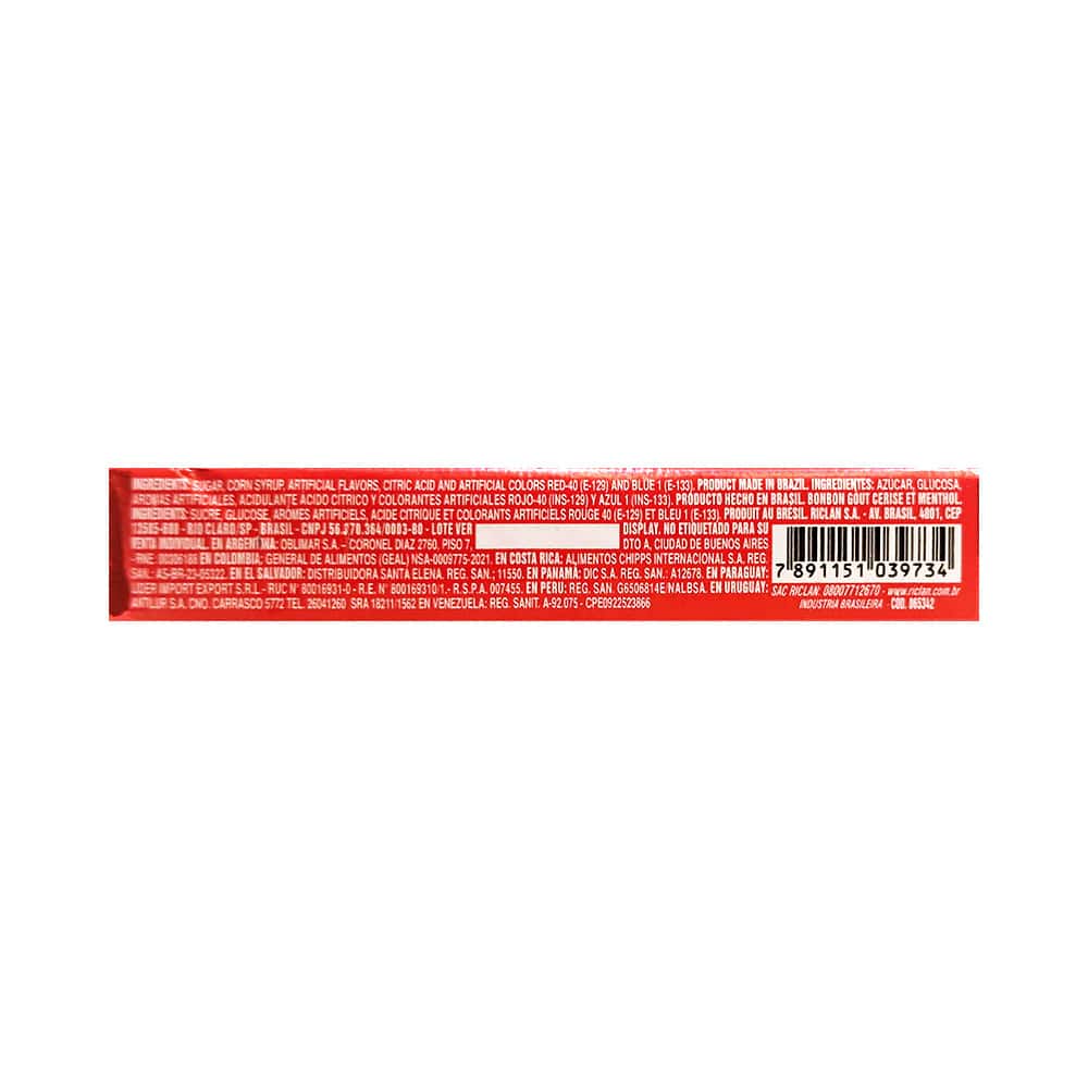 Caramelos duros sabor cereza y mentol Freegells (27.9 g) - Miniatura 3