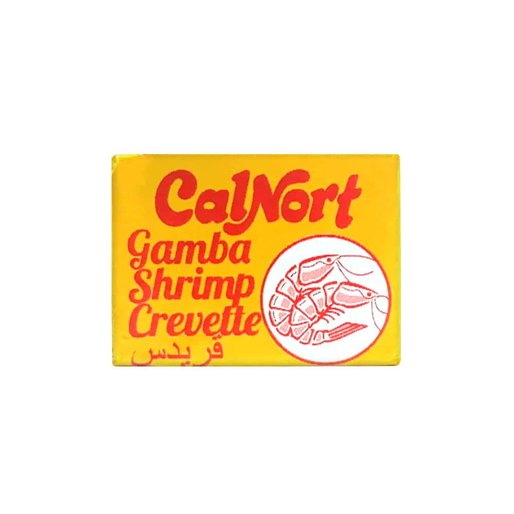 Cubo -pastilla- de caldo de gamba Calnort (10 g) - Miniatura 1