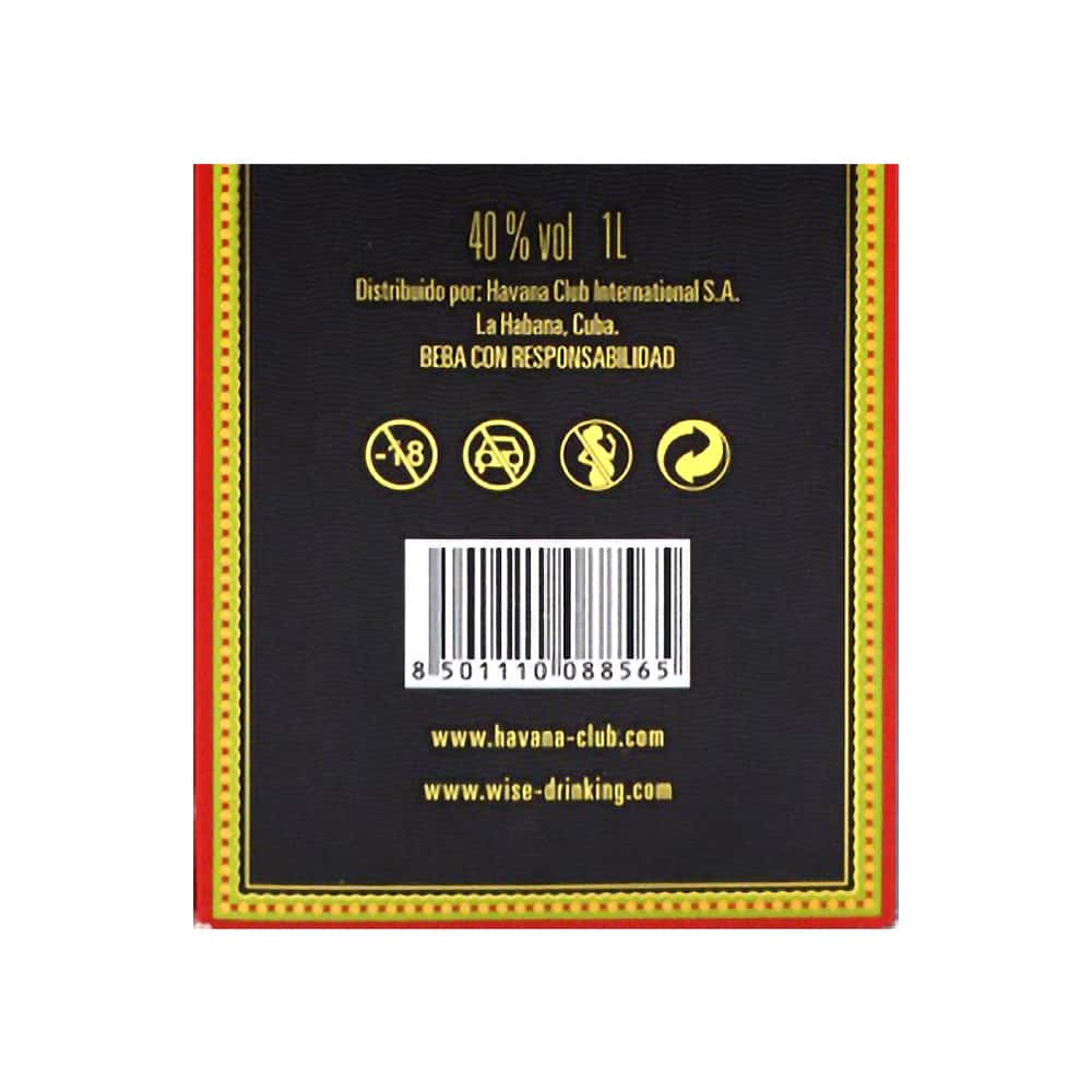 Ron añejo 7 años en estuche Havana Club (1 L) - Miniatura 8