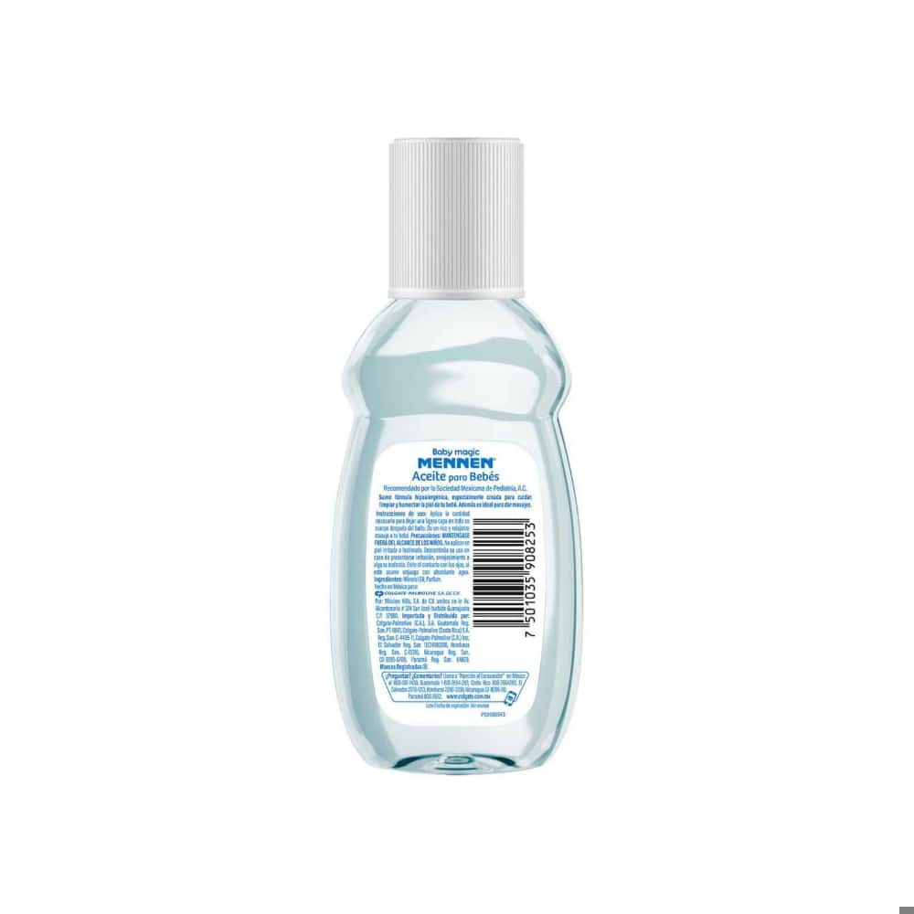 Aceite para bebés hipoalergénico Mennen (200 ml) - Miniatura 3