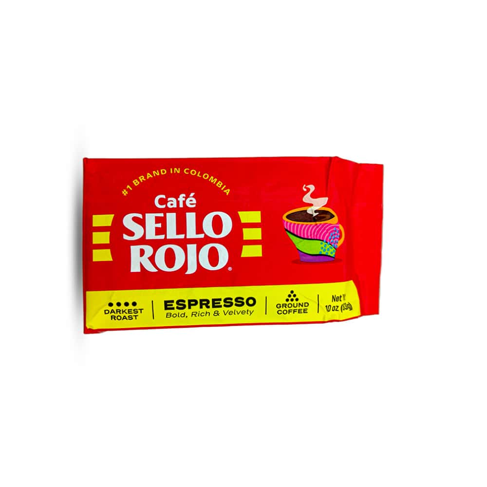 Café espresso colombiano Sello Rojo (283 g / 10 oz) - Miniatura 1