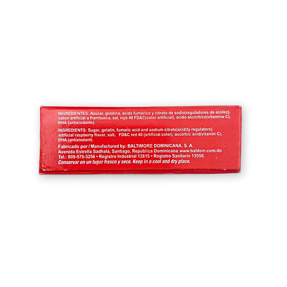Gelatina sabor frambuesa Oli (85 g / 3 oz) - Miniatura 2