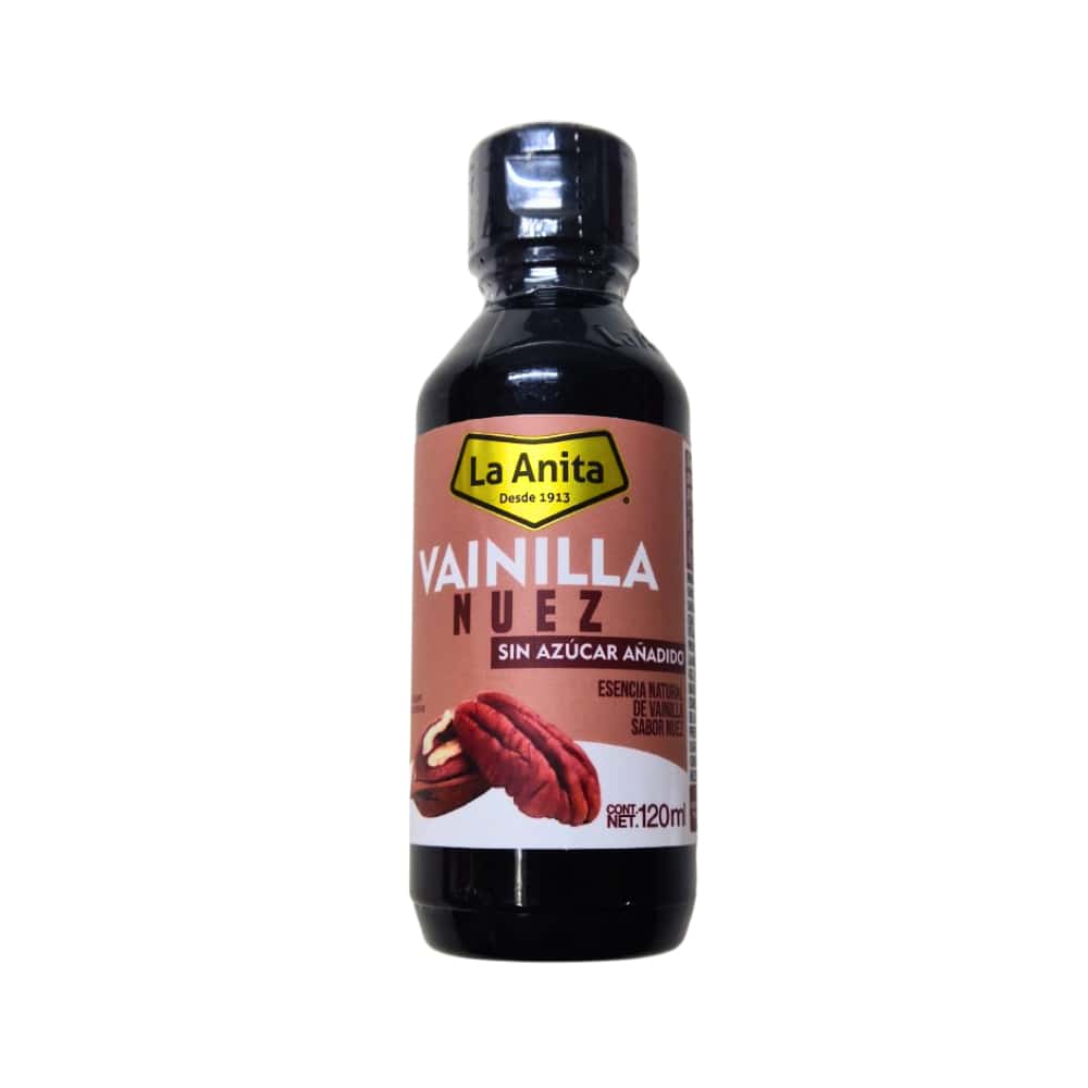 Esencia de vainilla sabor nuez La Anita (120 ml / 4.2 fl.oz) - Miniatura 1