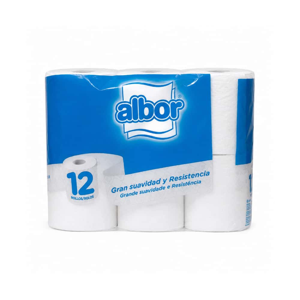 Papel higiénico Albor (12 U) - Miniatura 1