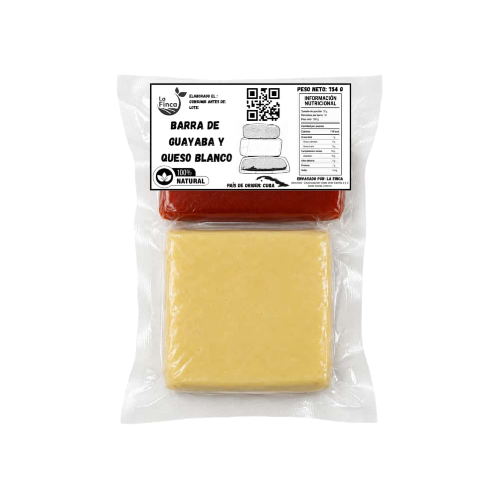 Barra de guayaba y queso blanco La Finca - Miniatura 2