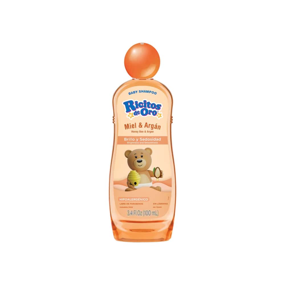 Champú de miel y argán para bebes Ricitos de Oro (100 ml) - Miniatura 3