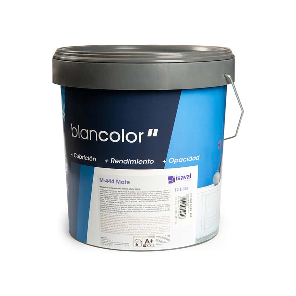 Pintura acrílica interior y exterior color rojo óxido M - 444 Isaval - Blancolor (12 L) - Miniatura 2