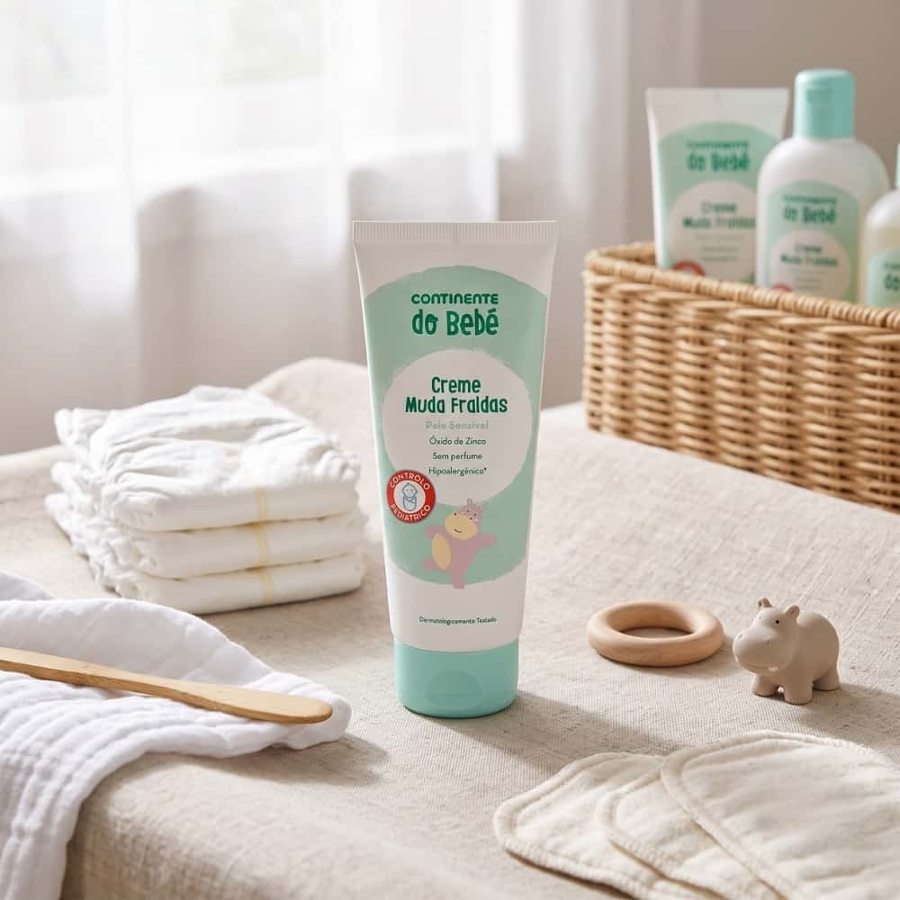 Crema para la dermatitis del pañal Continente do Bebé (100 ml / 3.38 fl oz) - Miniatura 3