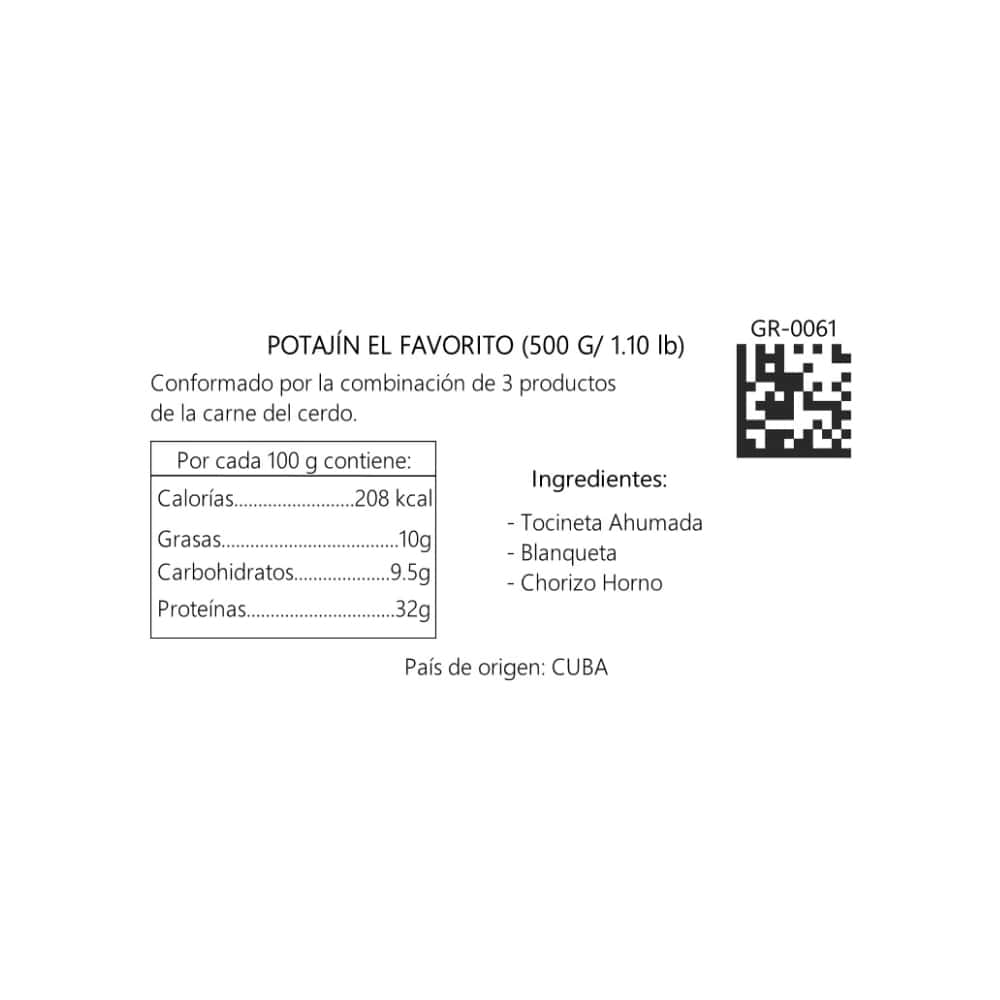 Potajín El Favorito (500 g / 1.10 lb) - Miniatura 4