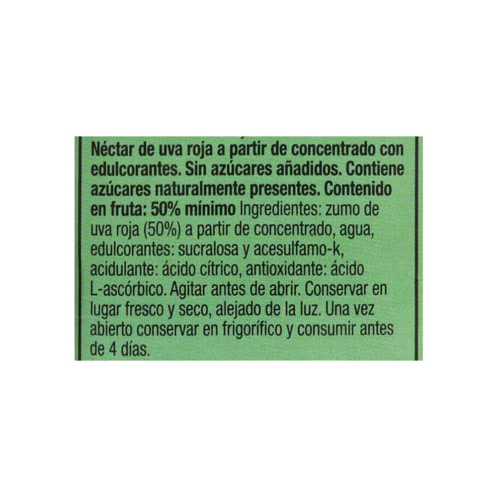 Jugo de uva roja sin azúcares añadidos Santa Isabel (1 L) - Miniatura 4