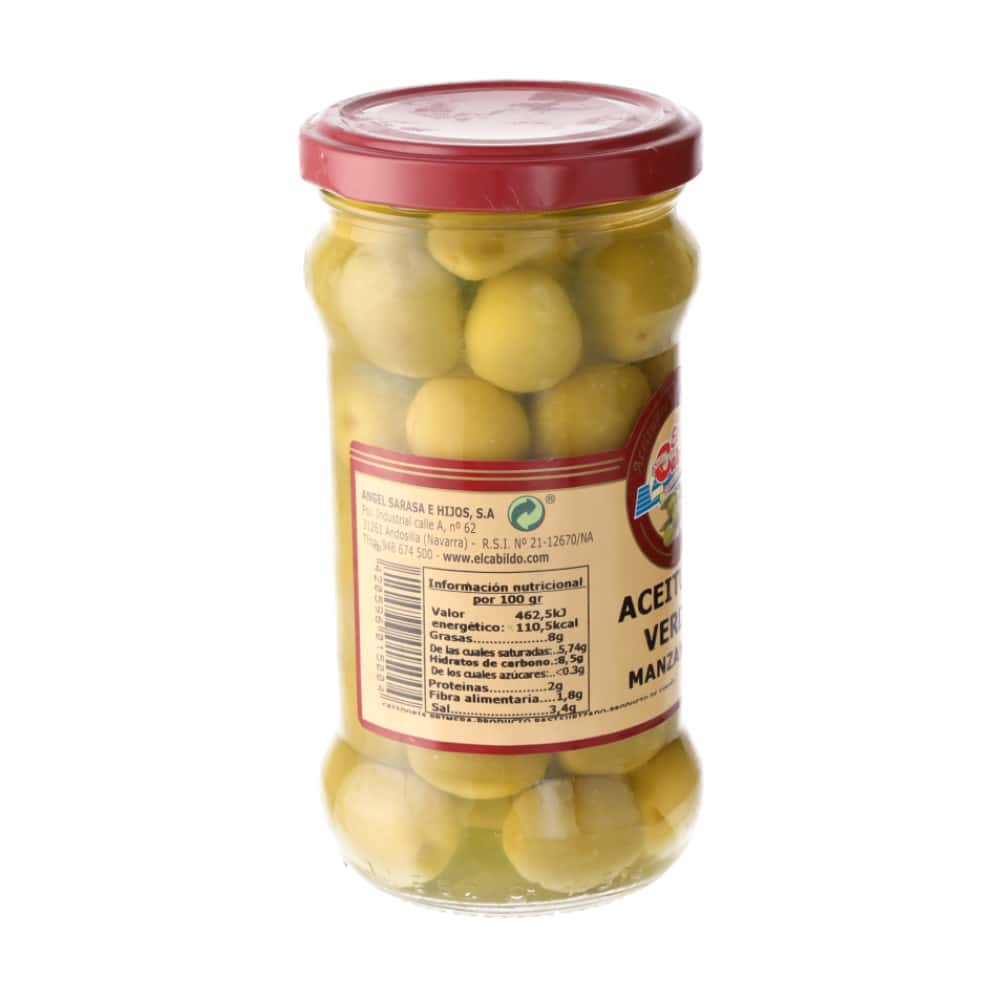 Aceitunas verdes manzanilla El Cabildo (3 x 295 g / 10.41 oz) - Miniatura 2