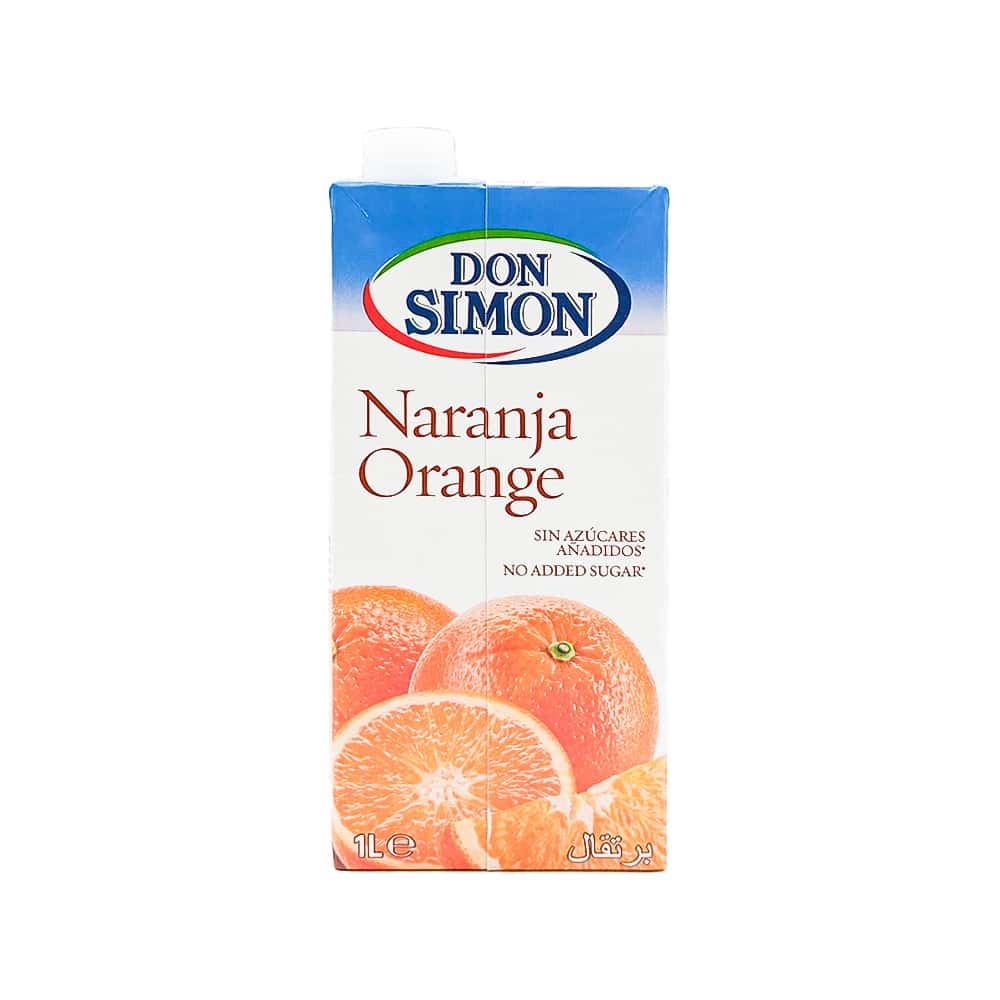 Jugo sin azúcares añadidos sabor naranja Don Simon (1 L) - Miniatura 2
