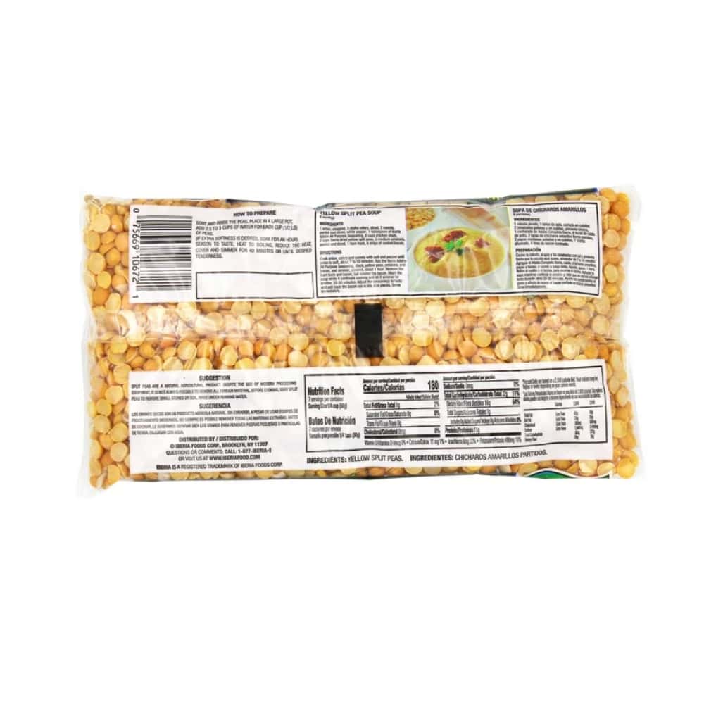 Chicharos amarillos partidos Iberia (340 g / 12 oz) - Miniatura 3