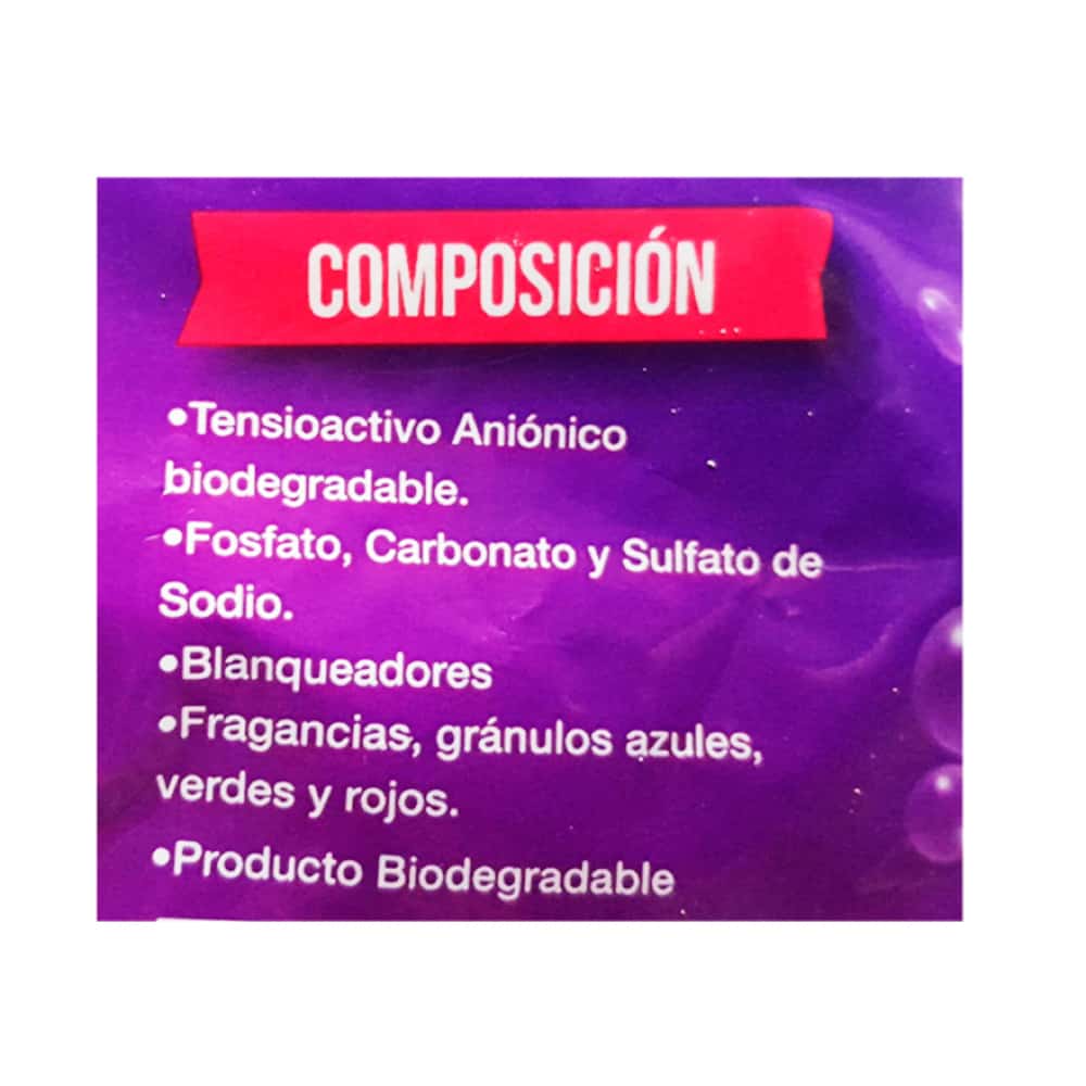 Detergente en polvo multiusos con fragancia a lavanda STB (500 g / 1.1 lb) - Miniatura 3