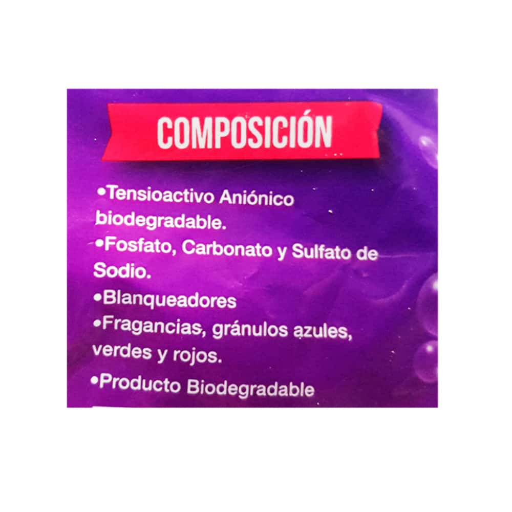 Detergente en polvo multiusos con fragancia a lavanda STB (4 x 500 g / 1.1 lb) - Miniatura 3
