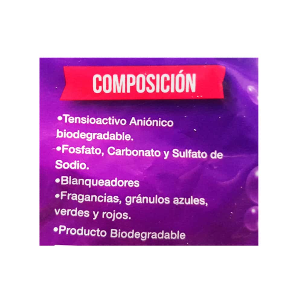 Detergente en polvo multiusos con fragancia a lavanda STB (6 x 500 g / 1.1 lb) - Miniatura 3