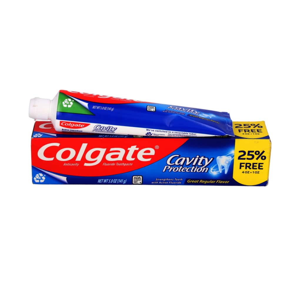 Pasta de dientes protectora contra caries Colgate (141 g / 5.0 oz) - Miniatura 1