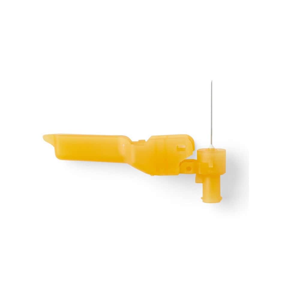 Aguja hipodérmica de seguridad para jeringas Luer-Lock 25G x 1" - Miniatura 1