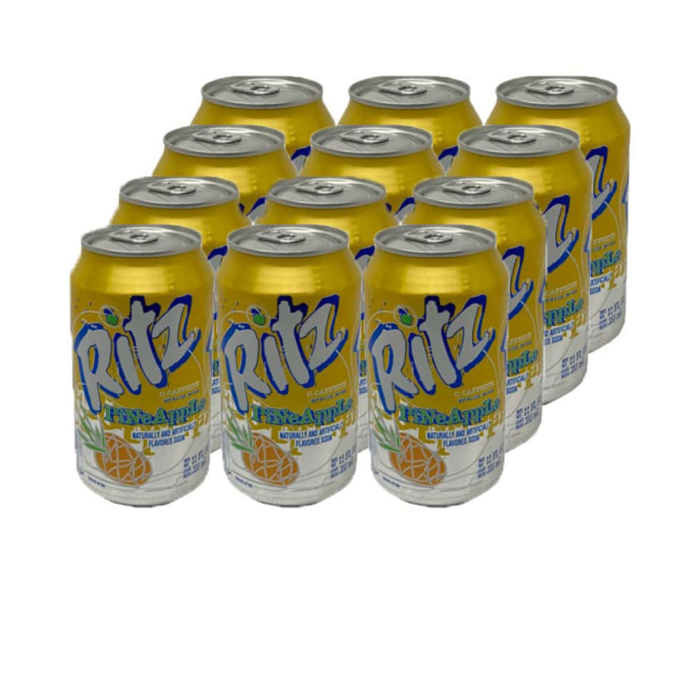 Refresco con sabor piña Ritz (12 x 355 ml) - Miniatura 1