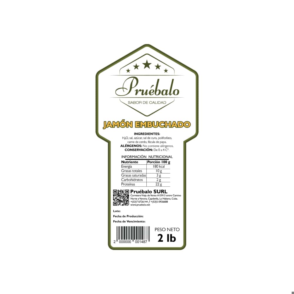 Jamón embuchado Pruébalo (907 g / 2 lb) - Miniatura 2