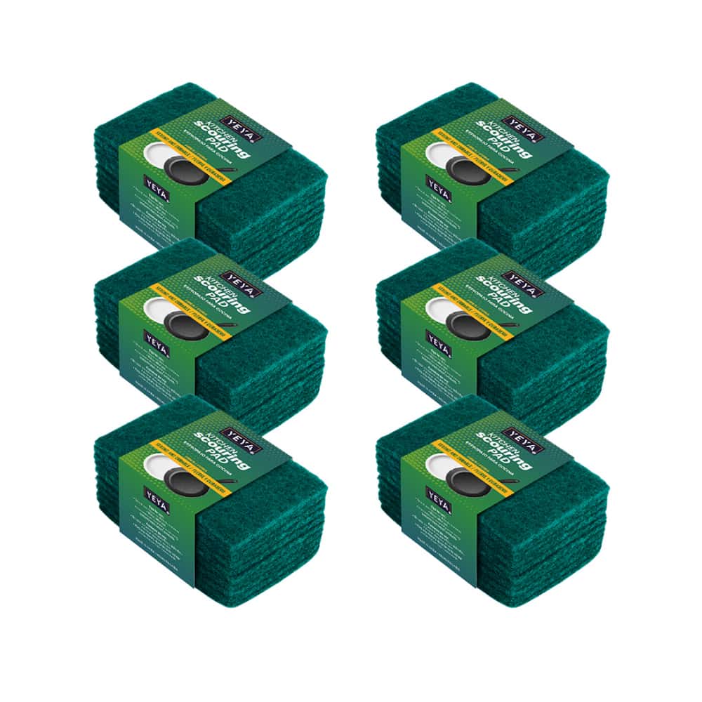 Estropajo de fibra para cocina YEYA (60 U) - Miniatura 1