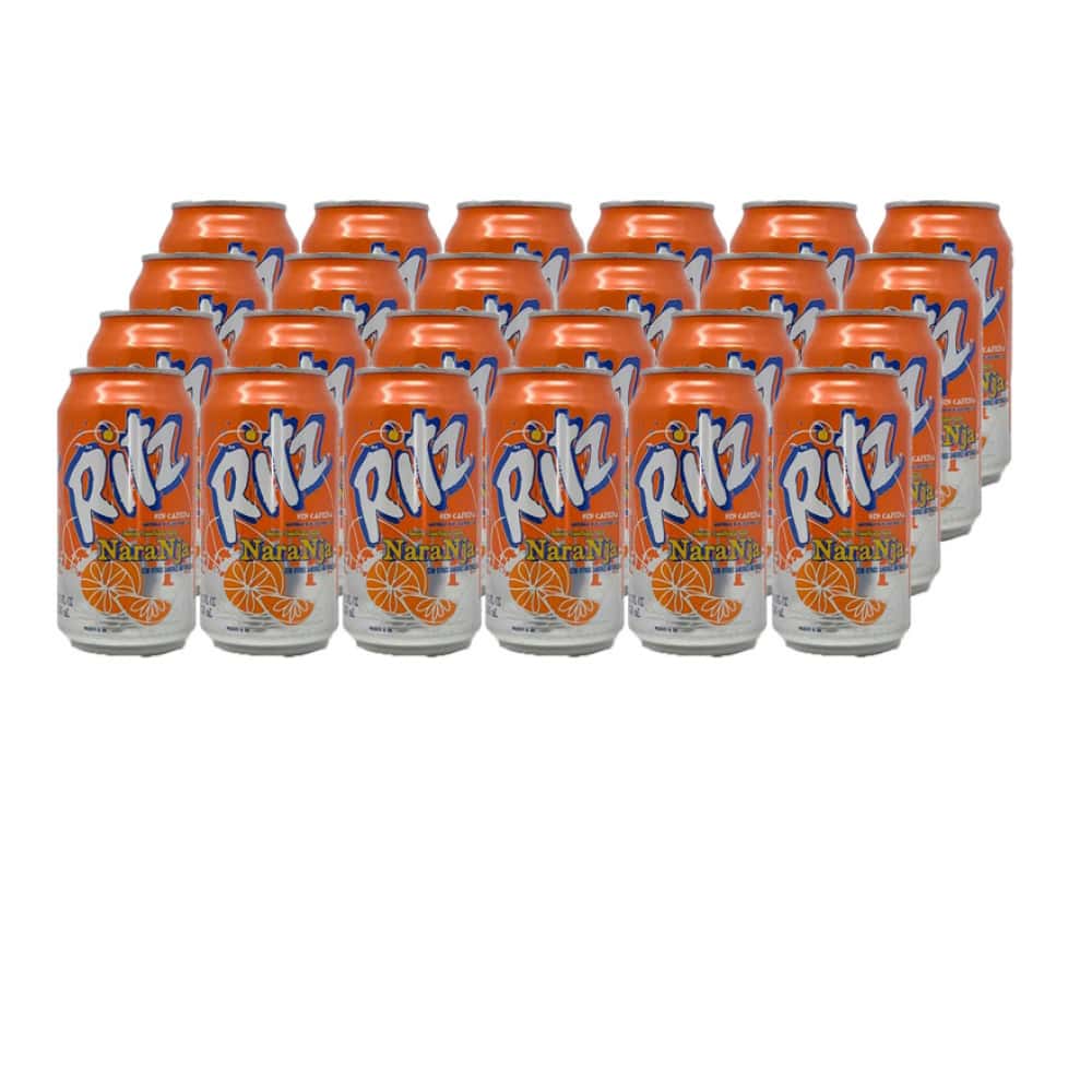 Refresco gaseado sabor naranja Ritz (24 x 355 ml) - Miniatura 1