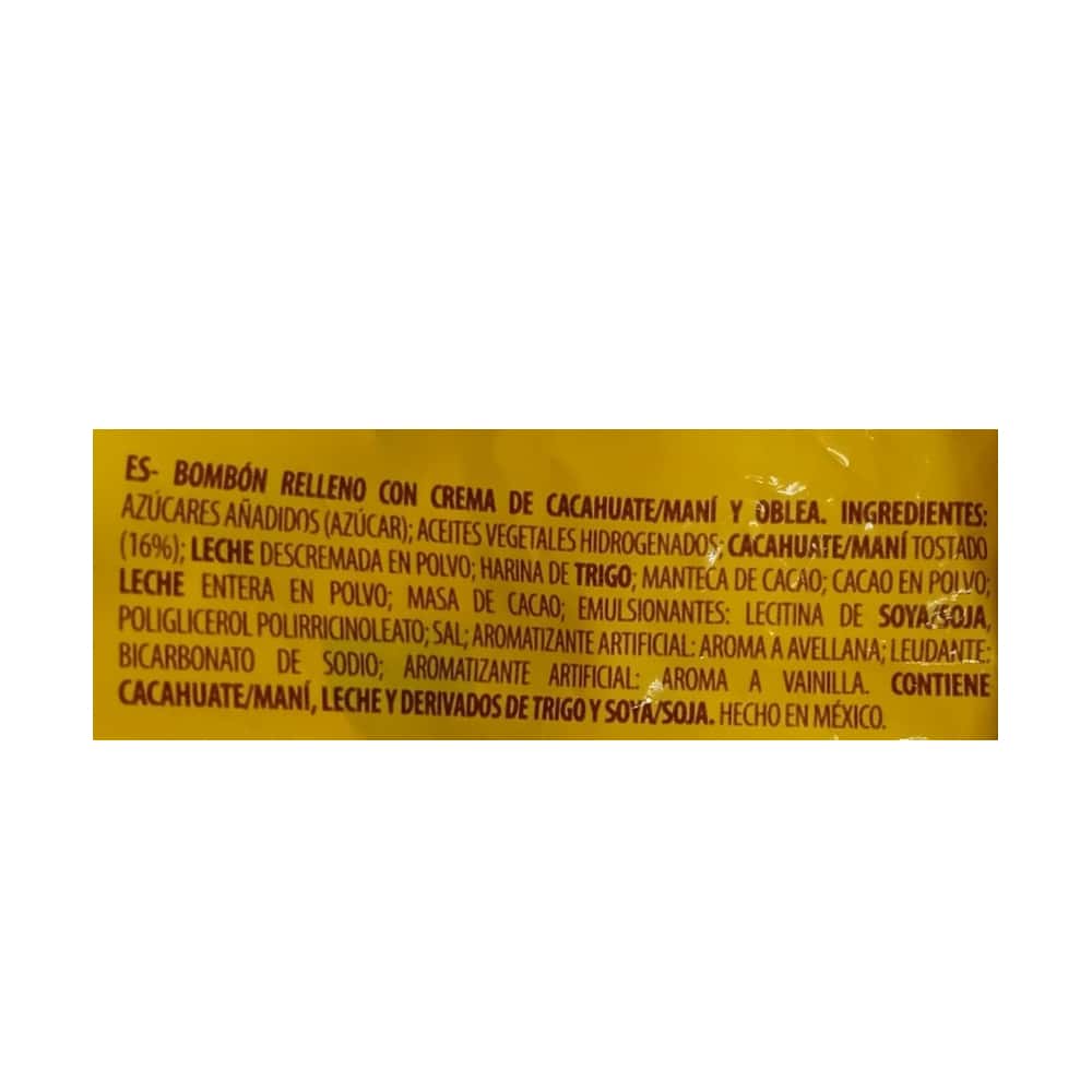 Bombón relleno con crema de cacahuate y oblea Bon o Bon (90 g / 3.1 oz) - Miniatura 3