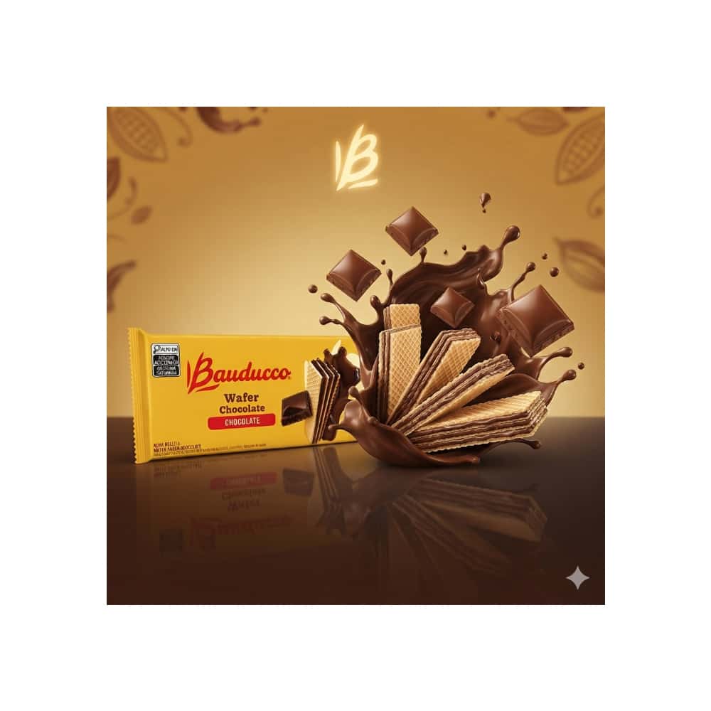 Sorbetos rellenos con crema sabor a chocolate Bauducco (3 x 70 g / 2.46 oz) - Miniatura 4