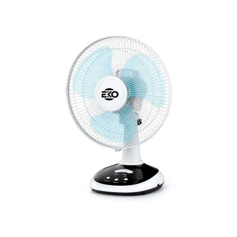 Ventilador de mesa recargable de 12'' EKO EKO5201B - Miniatura 1