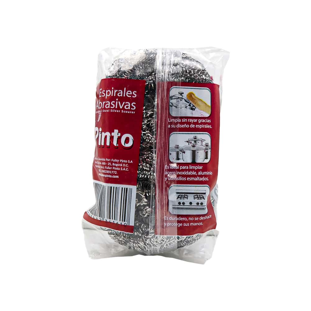 Espirales abrasivas plateadas Pinto (2 U) - Miniatura 2