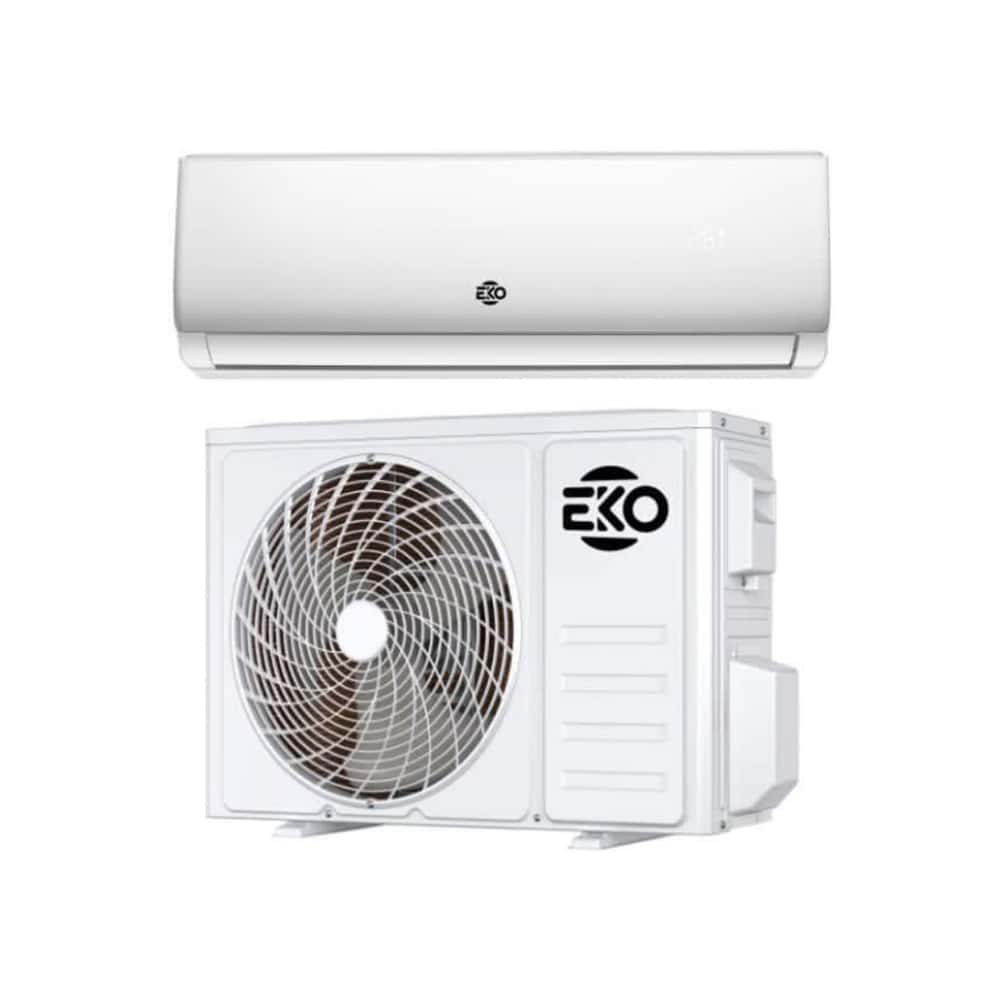 Aire acondicionado split de 2 toneladas con soportes para montaje y protector de voltaje E24FZ EKO - Miniatura 1