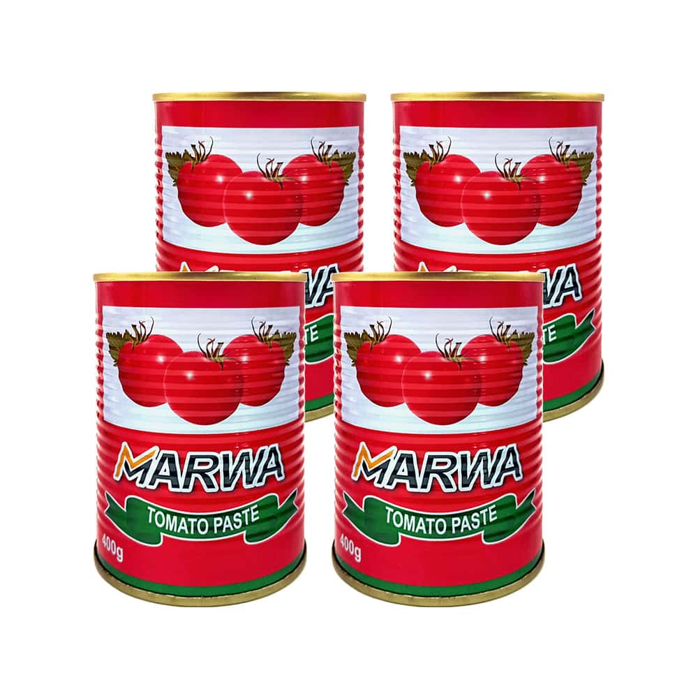 Pasta de tomate Marwa (4 x 400 g / 14.1 oz) - Miniatura 1