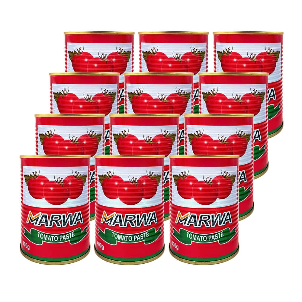Pasta de tomate Marwa (12 x 400 g / 14.1 oz) - Miniatura 1