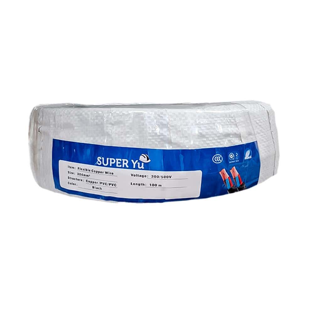 Cable eléctrico flexible multiconductor 3 × 4 mm² 300/500 V Super Yu (100 m) - Miniatura 1