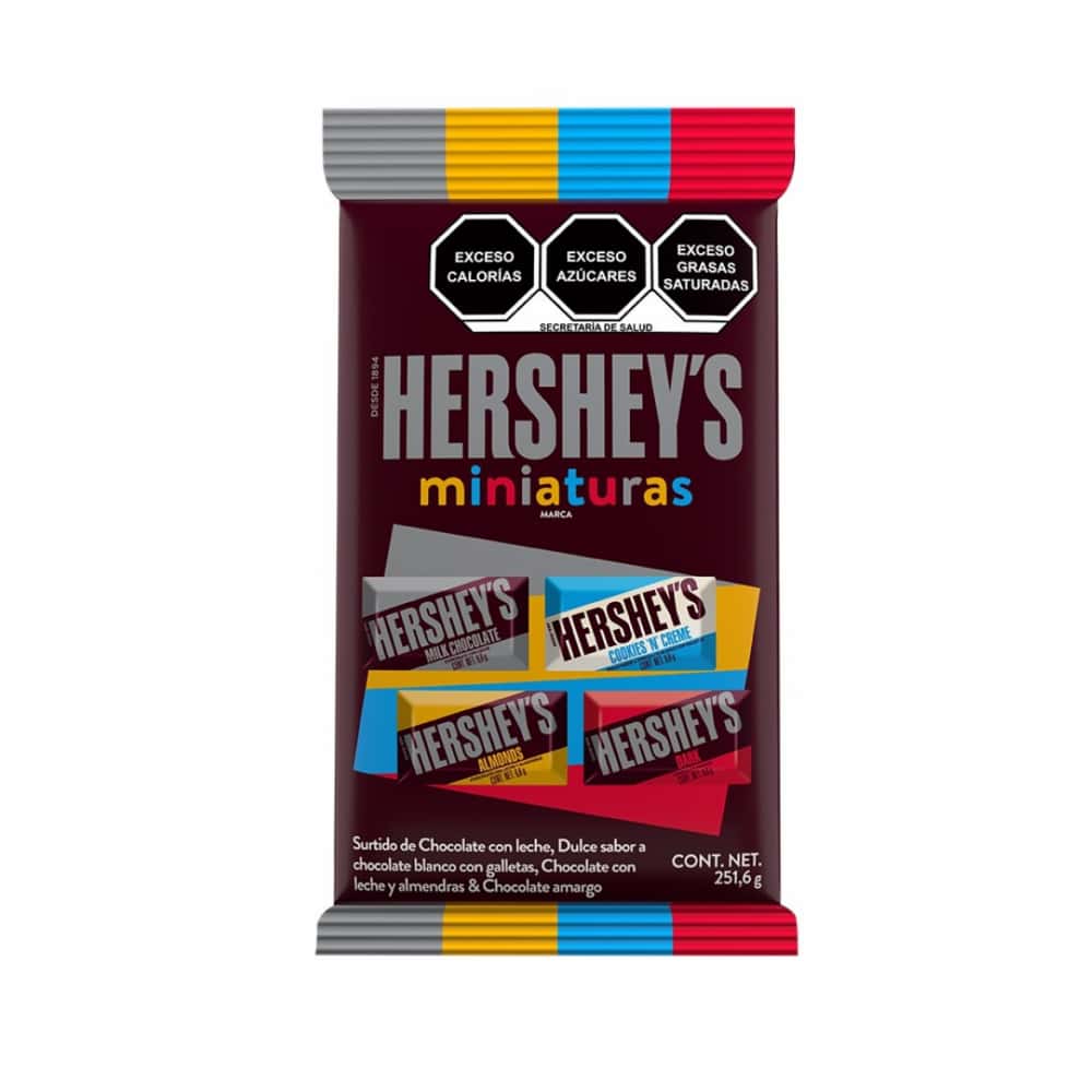 Surtido miniaturas de chocolates Hershey's (251.6 g / 8.8 oz) - Miniatura 1