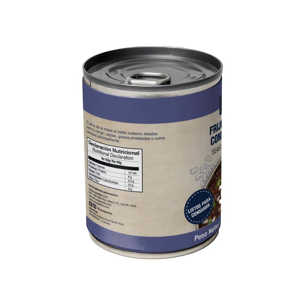 Frijoles Negros Condimentados YEYA (400 g / 14.1 oz) - Miniatura 4