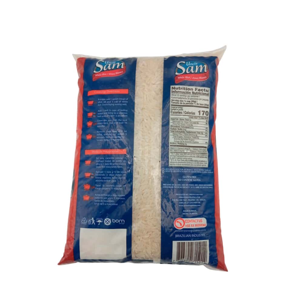 Arroz Tío Sam (3 x 1 kg) - Miniatura 2
