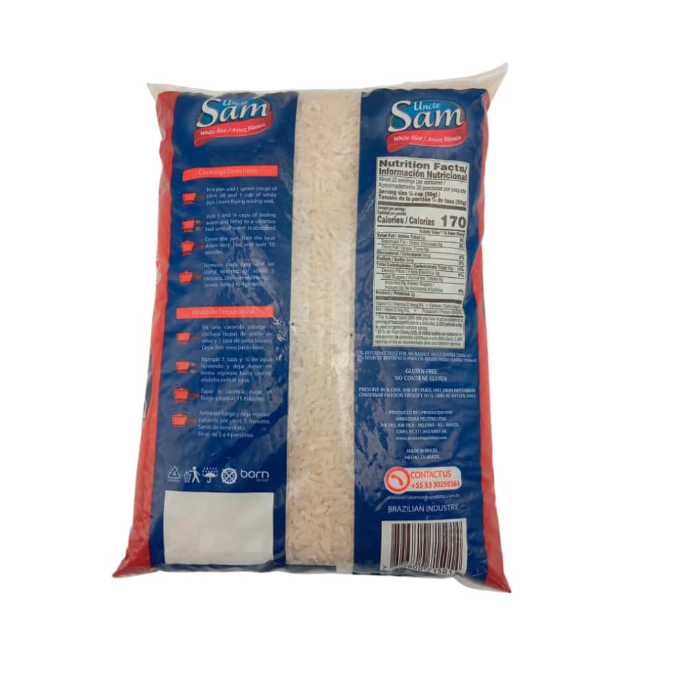 Arroz Tío Sam (10 x 1 kg) - Miniatura 2