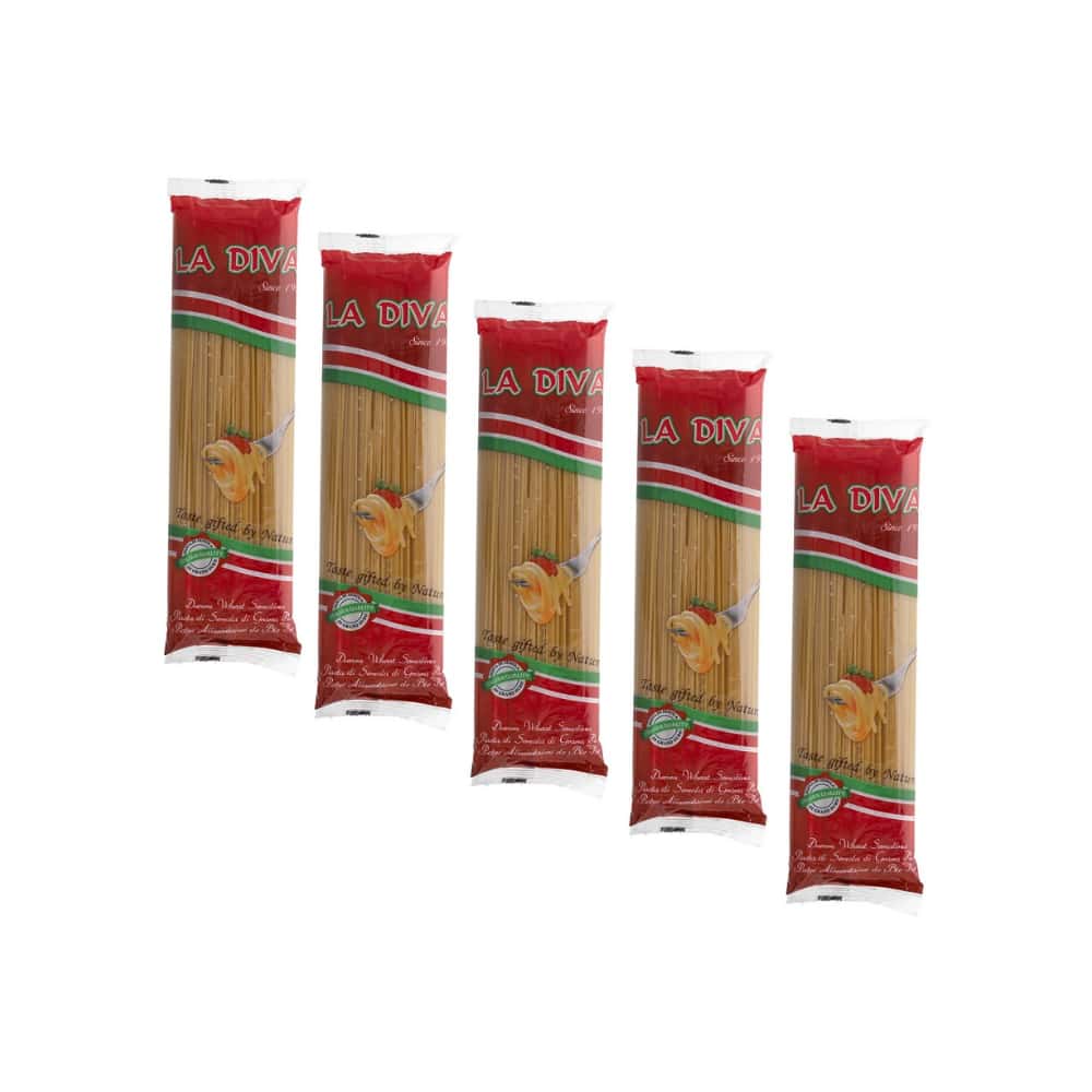 Espaguetis La Diva (5 x 500 g / 1.1 lb) - Miniatura 1